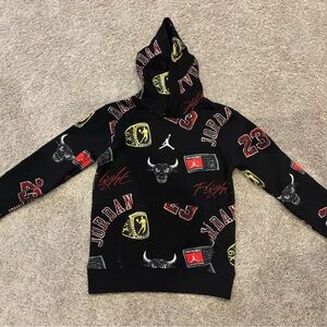 Jordan Black Hoodie NEW Youth M